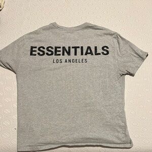 Essentials Los Angeles Light Gray Tee